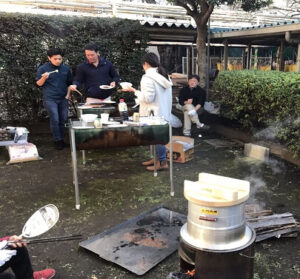 餅つき